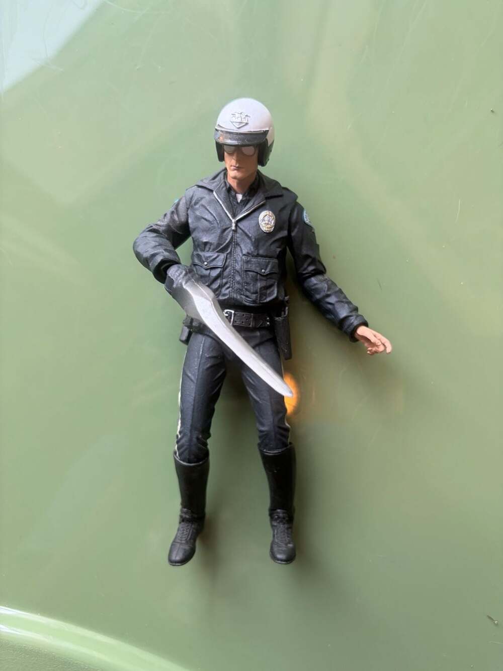 NECA Ultimate Terminator 2 Judgement Day T-1000 Motorcycle Cop Action Figure